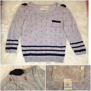 Nick & Me Striped Sailor Sweater MEDIUM B21